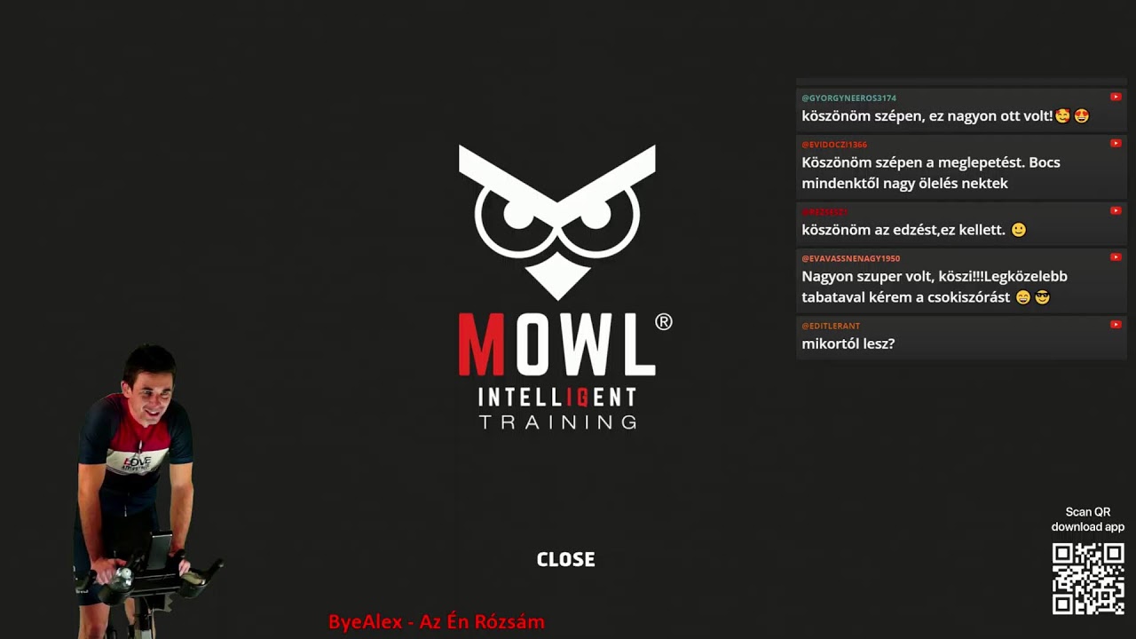 716. ÉLŐ Online SPINNING edzés Tibivel - Intelligent Cycling