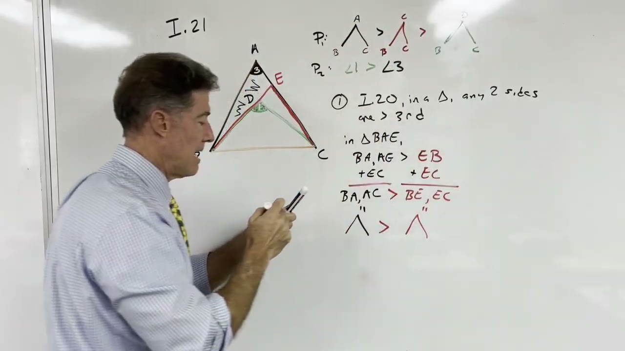 Euclid's Elements: Book 1, Prop 21