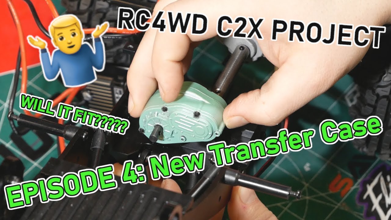 RC4WD C2X RTR RC PROJECT: Episode 4: New RC4WD Over/Under Transfer Case