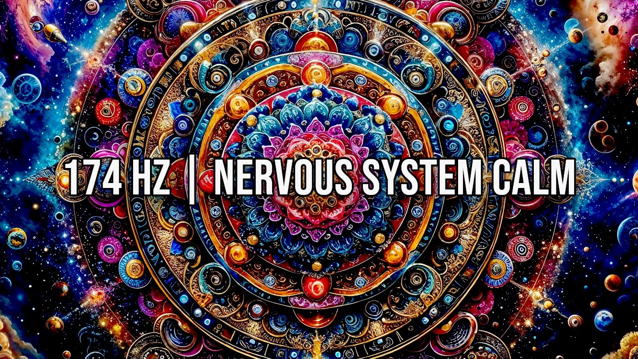 174 Hz Guided Grounding Meditation | Deep Body Calm with Spoken Affirmations