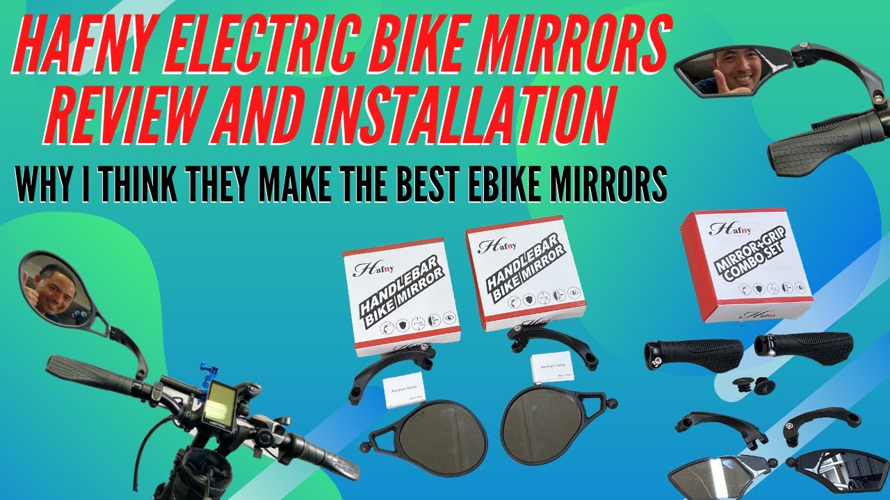 Best Electric Bike Mirror (Hafny) Review & Installation Tips on Lectric XP Plus Ebike Tool Tips
