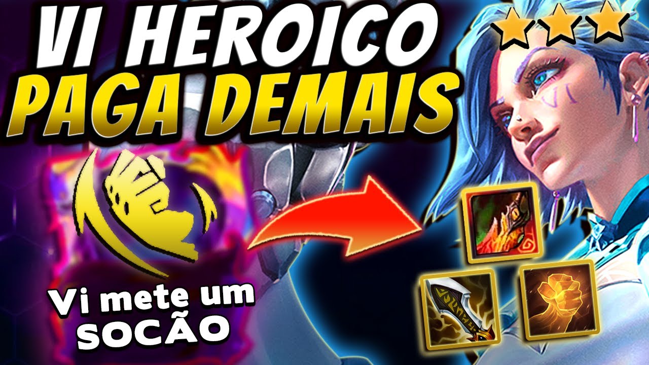 VI HEROICA PAGA MUITO! ME SURPREENDI COM A FORÇA DELA