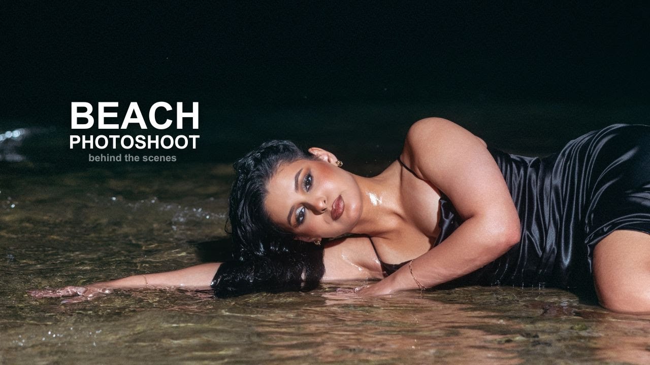 BEACH photoshoot | behind the scenes | BloomingSouu