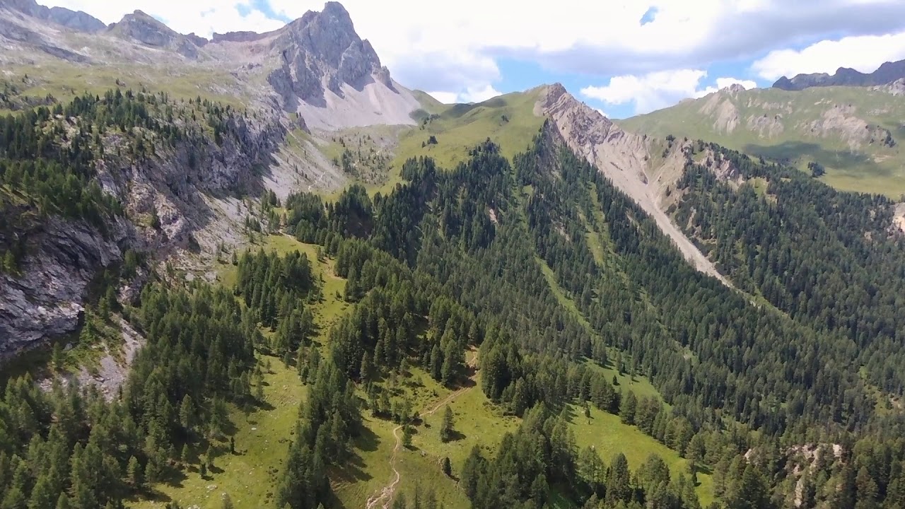 Rifugio e val Contrin by drone Parrot bebop 2