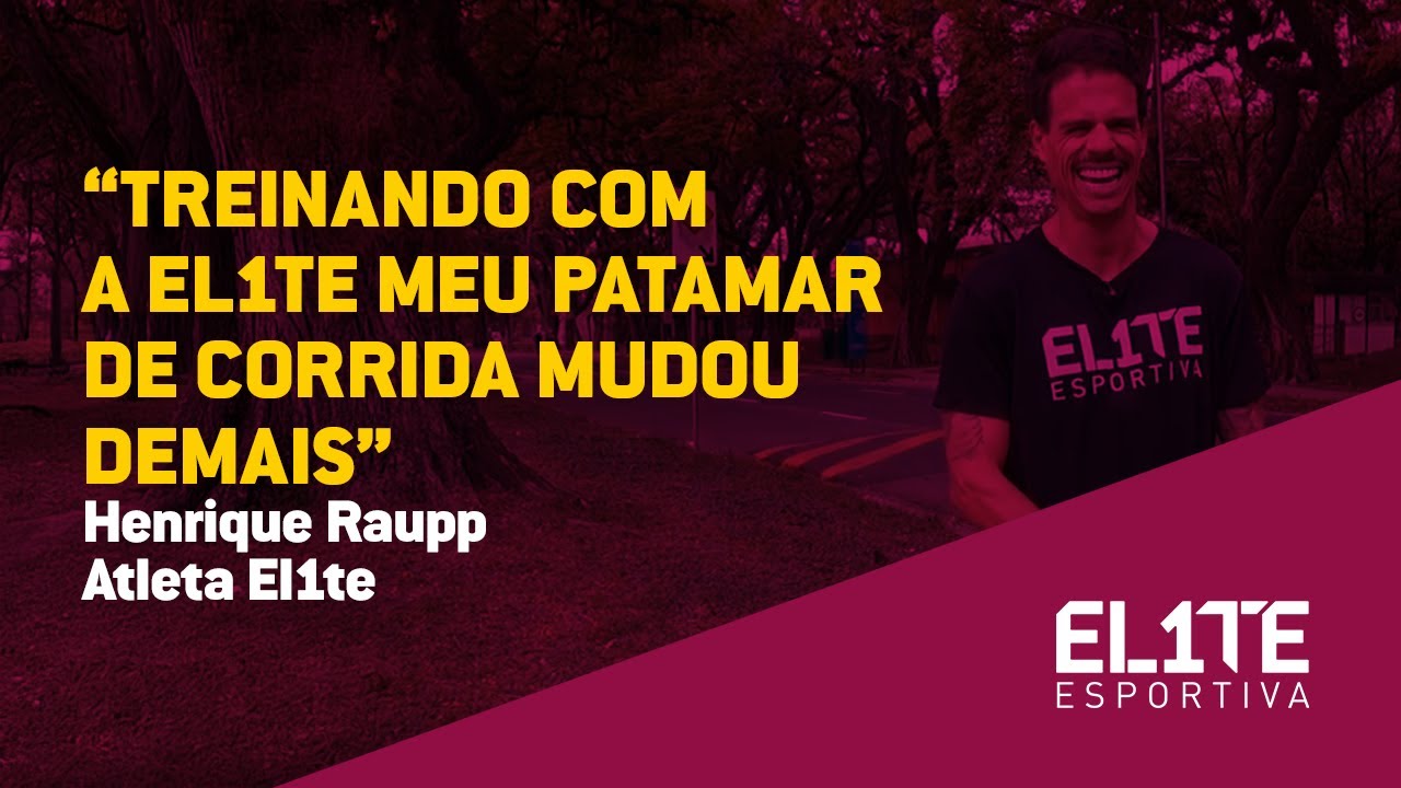Atleta da El1te Assessoria: Henrique Raupp