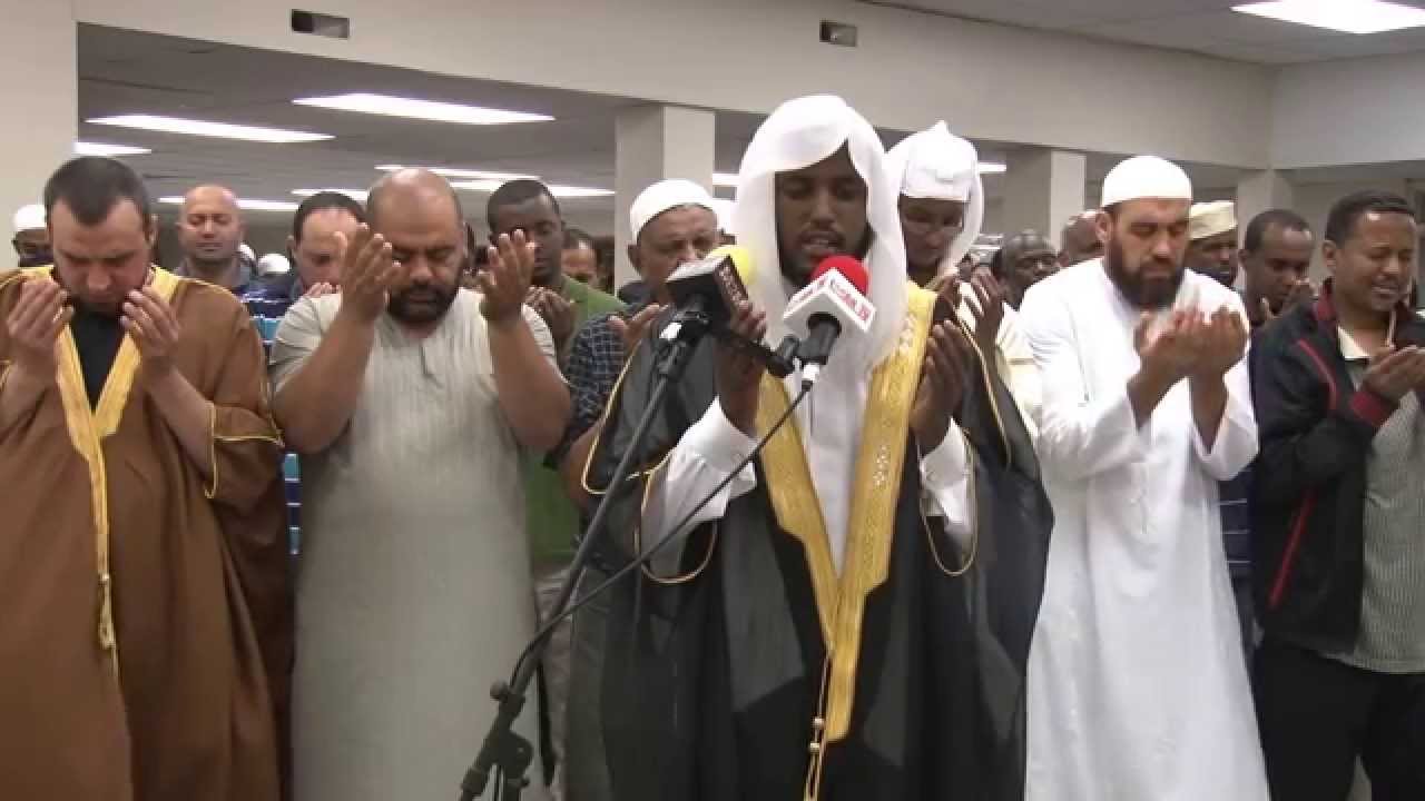 first night of taraweeh by Shiekh Jamac Hareed with Duah 2013/1434