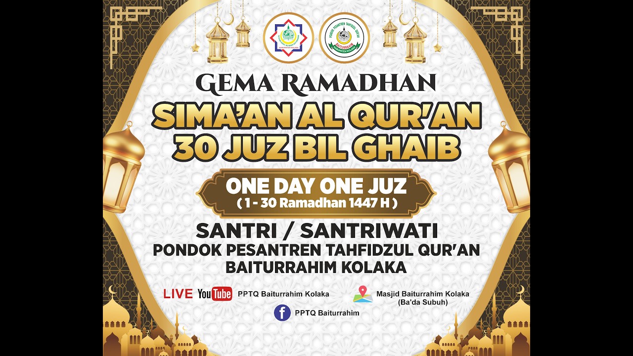 Live Sima'an Al Qur'an 30 Juz Bil Ghaib #Juz14 #OneDayOneJuz