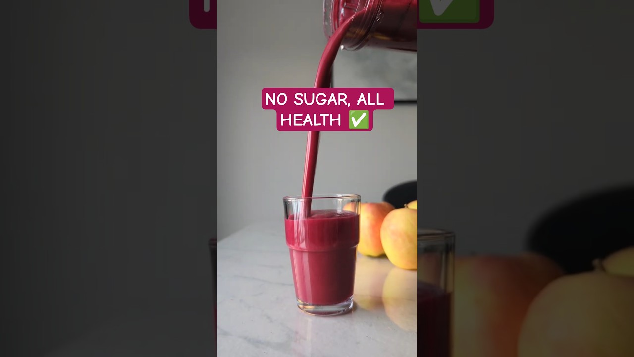 Beetroot Apple Juice ❤️ | Natural Energy Drink