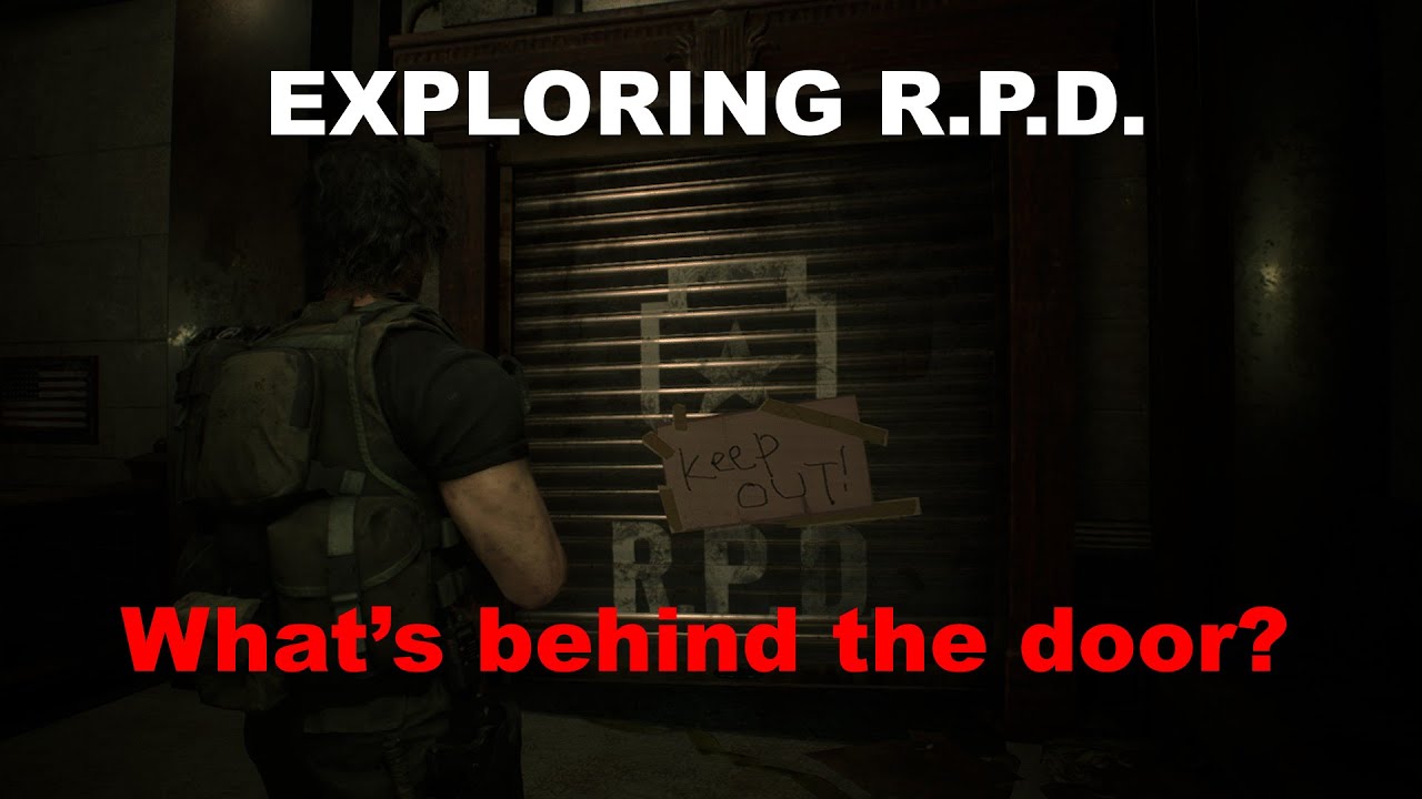 Resident Evil 3 Remake - Exploring RPD with 'No Clip' Mod