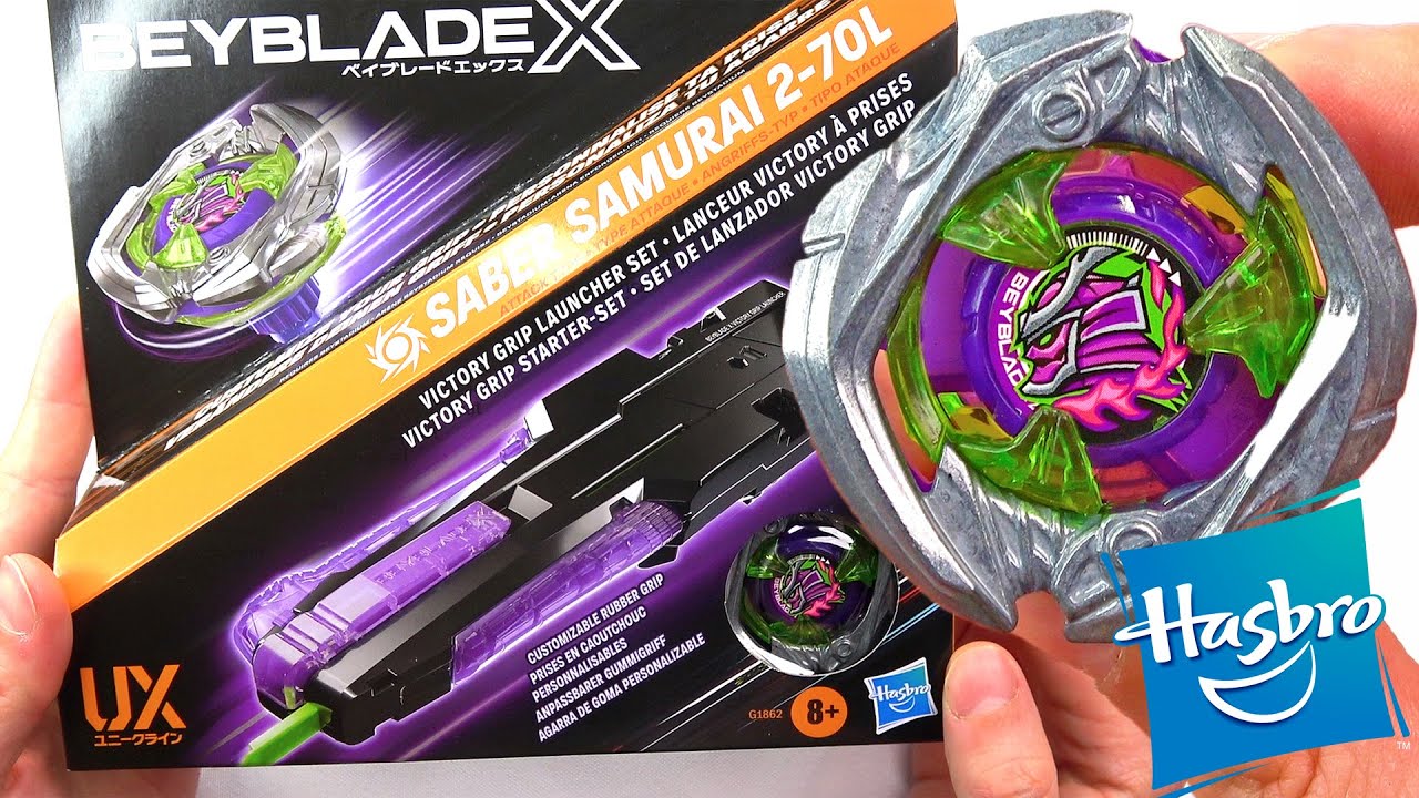 NEW HASBRO SABER SAMURAI IS AWESOME Beyblade X Unboxing
