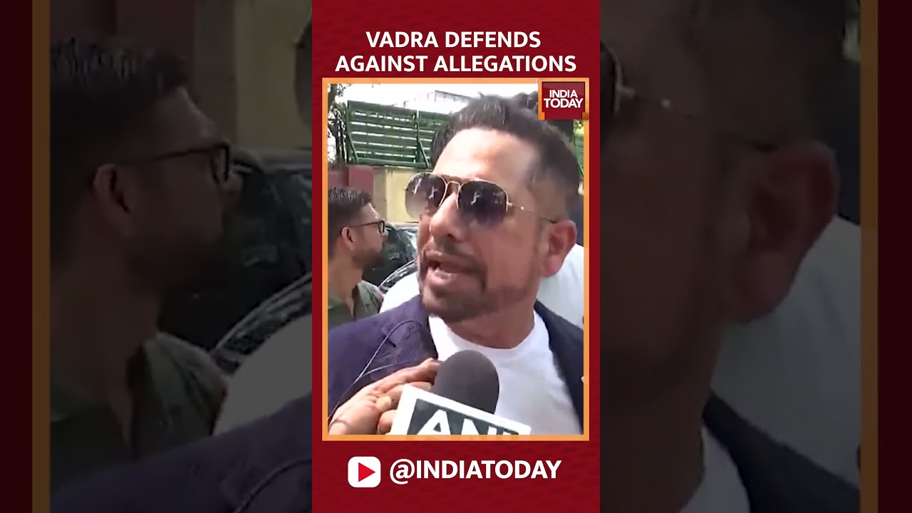 Robert Vadra Defends Against Allegations In 2008 Haryana Land Deal Case | India Today #robertvadra