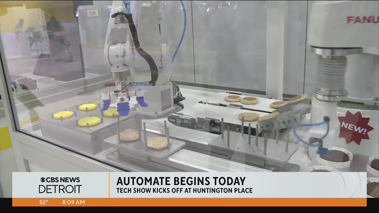 Automate 2023 kicks off at Huntington Place in Detroit