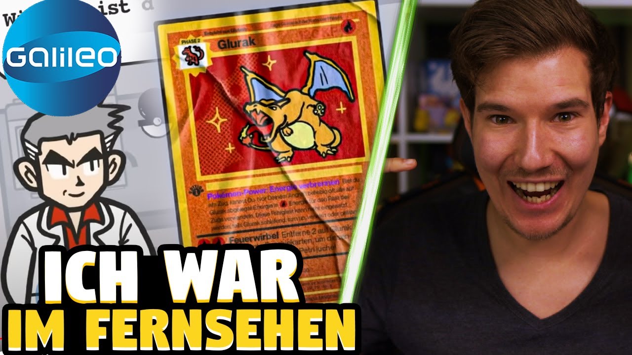 Ich war im Fernsehen beim Galileo Pokemon Beitrag 👀🔥 Meine Reaktion