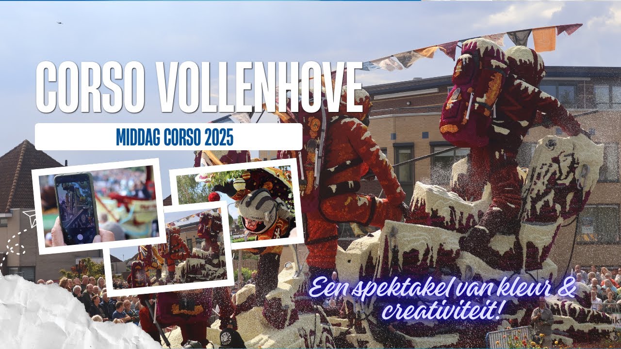 Corso Vollenhove 2025 ✨ Een spektakel van kleur & creativiteit! ( Gefilmd in 4K UHD )