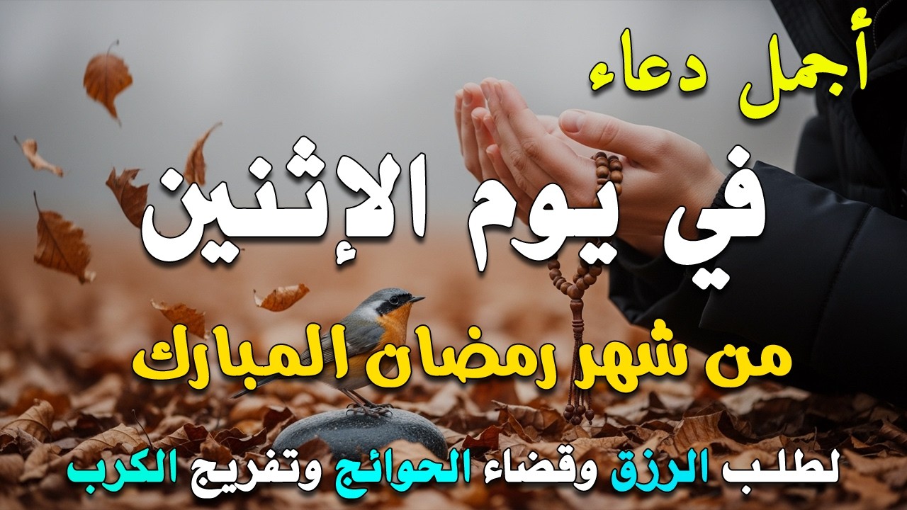 دعاء فى يوم الثلاثاء المستجاب دعاء في يوم 6 من شهر رمضان للرزق والشفاء العاجل وقضاء الحوائج 🤲(4k)
