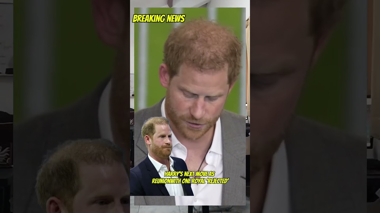 Harry's next action after being rejected for a reunion with a Royal