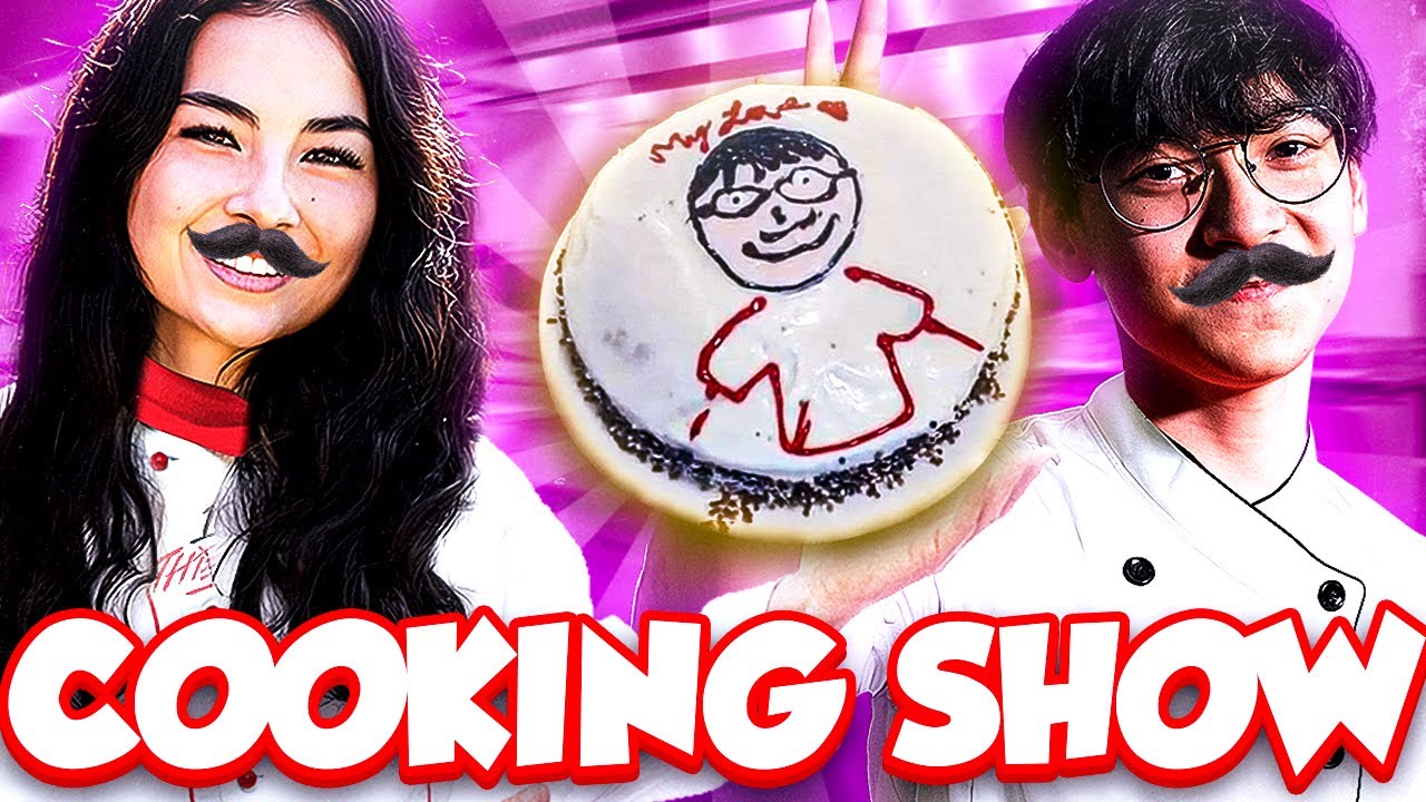 Kyedae & TenZ Bake a Cake !!! | Kyedae Friday's Cooking Show