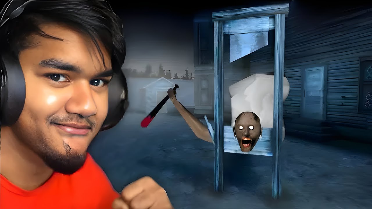 GRANNY DOOR ESCAPE (HORROR GAMEPLAY) GRANNY CHAPTER 1