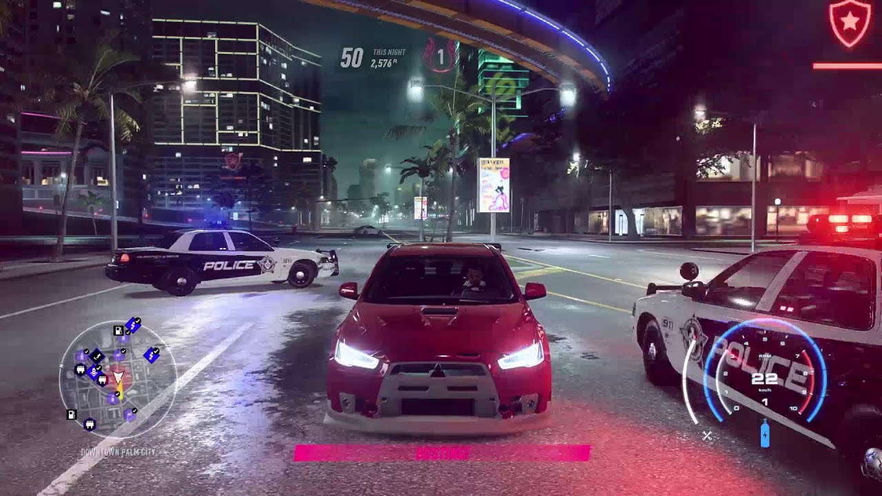 Полицейская радиопереговоры Need for Speed ​​Heat