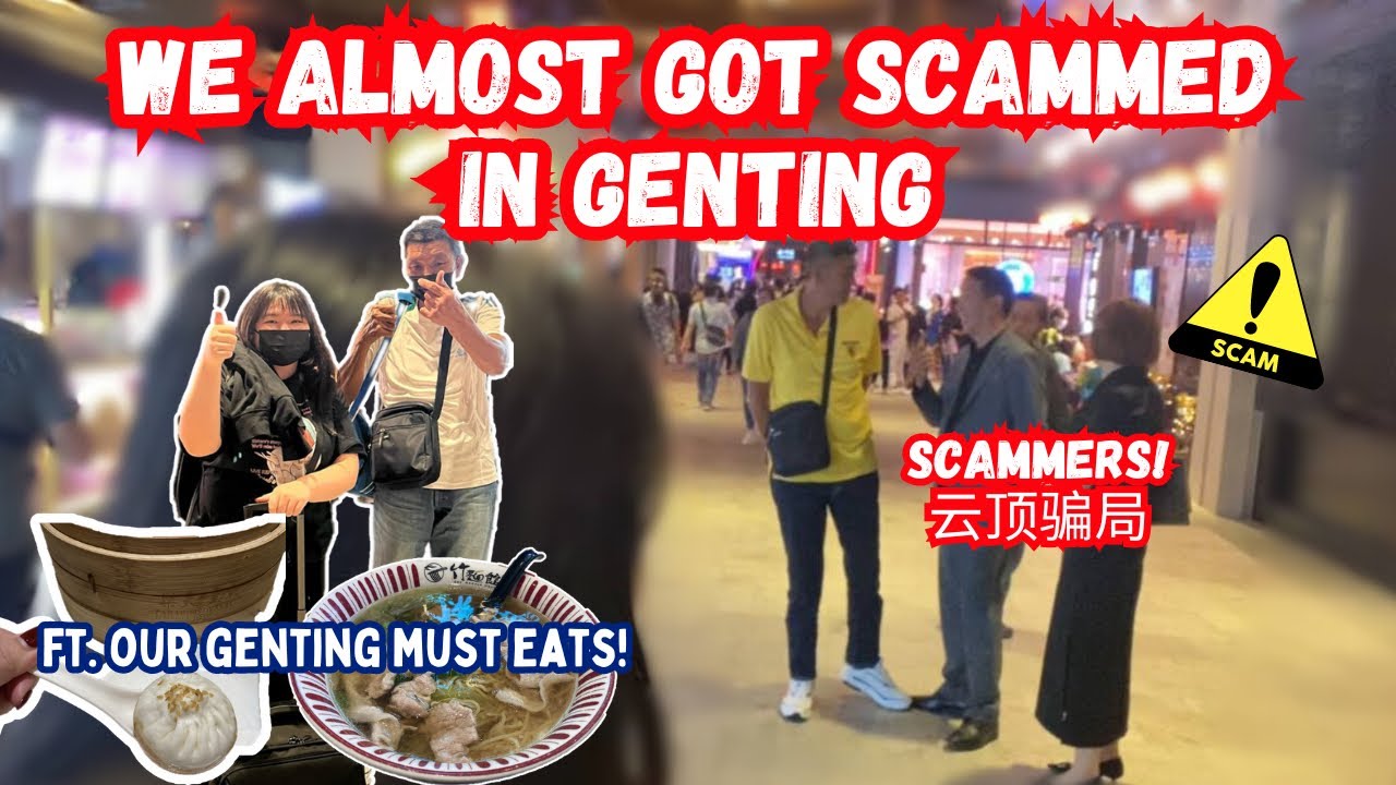 【⚠️Genting Scam⚠️】3D2N Genting Highland видеоблог 🇲🇾 | Все, что мы съели 😋 и внимание мошенников!!!!