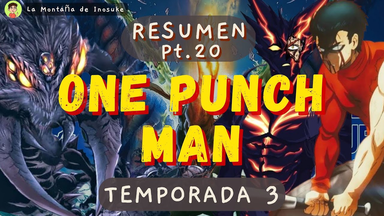 GAROU y METAL BAT vs CIEMPIÉS ERMITAÑO | One Punch Man TEMPORADA 3 | Manga Narrado Pt. 20