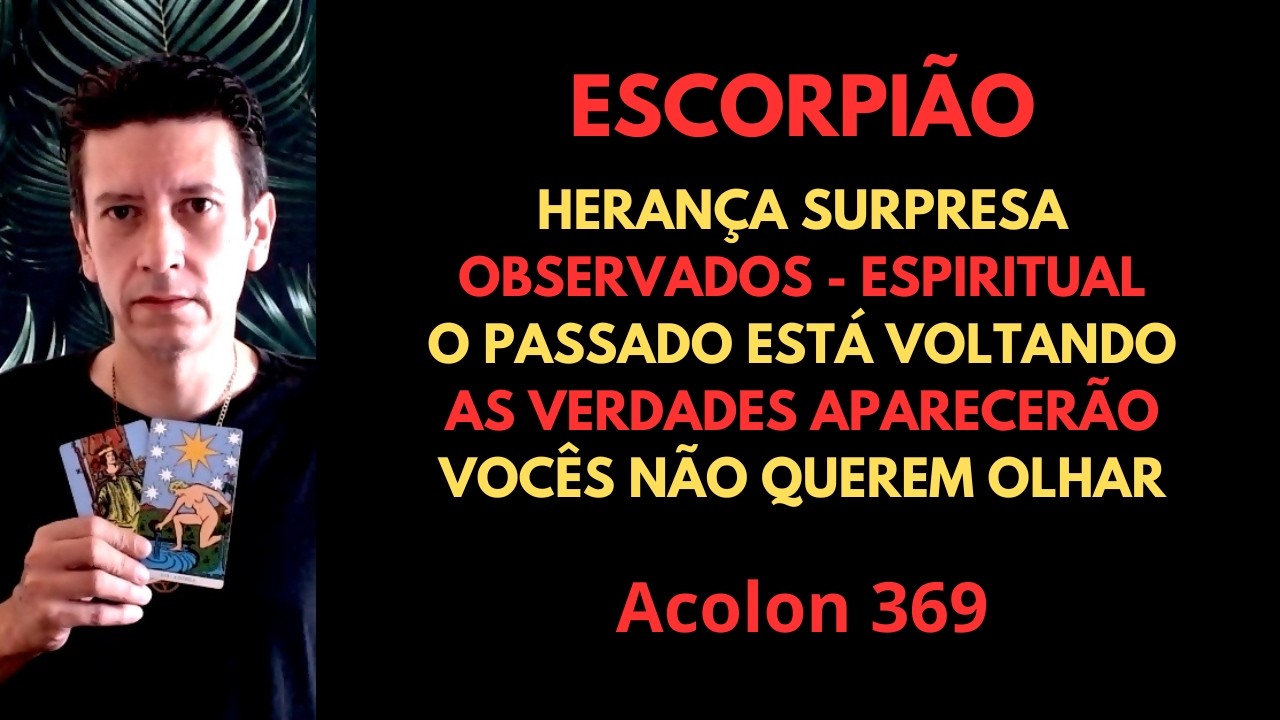 Escorpião - As verdades aparecerão #tarot #baralhocigano #signodeescorpiao #escorpião #magia #taro