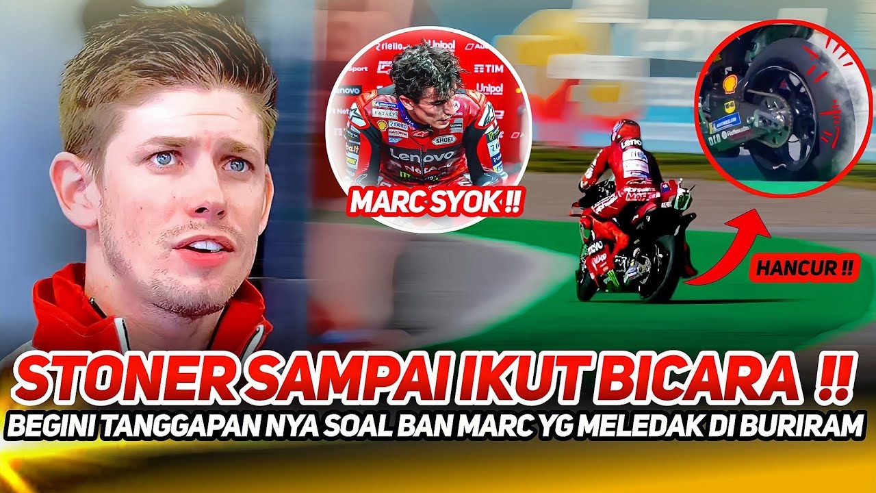 CASEY STONER SAMPAI IKUT BICARA😮 BEGINI TANGGAPAN NYA SOAL INSIDEN BAN MARC MARQUEZ YANG MELEDAK ❗