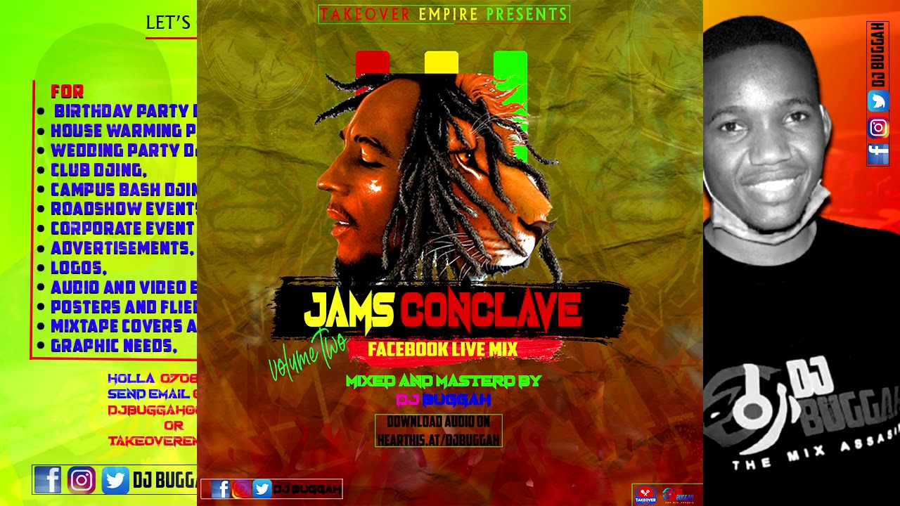 BEST OF REGGAE MIX(JAMS CONCLAVE VOL 2) FT CHRIS MARTIN,  ROMAIN VIRGO, CHRONIX, MORGAN HERITAGE,