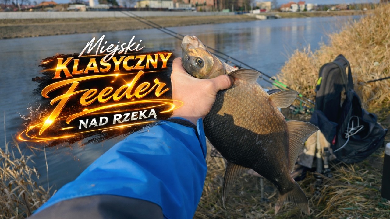 Miejski feeder na rzece.