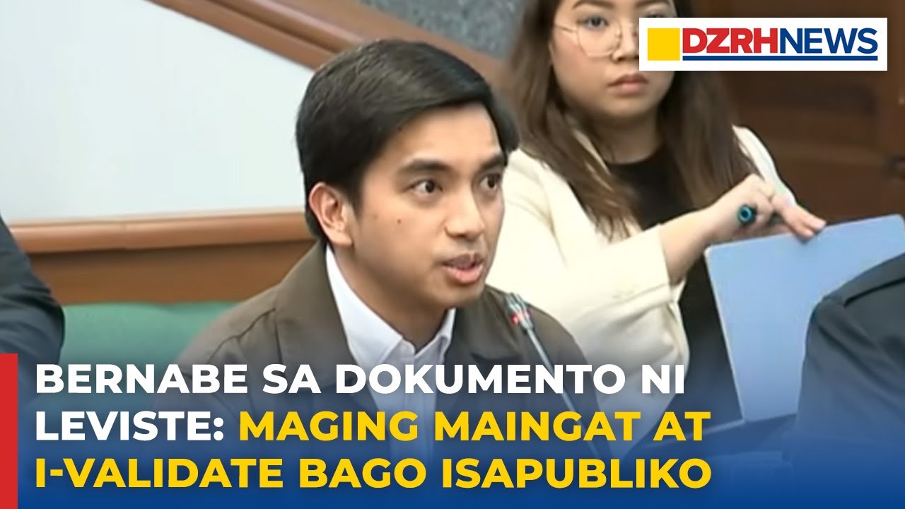 DPWH Usec. Bernabe nagpaalalang mag-verify bago magsapubliko ng impormasyon