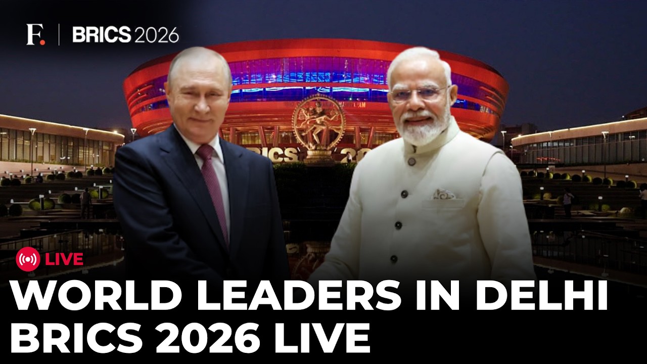 India Hosts BRICS 2026: Putin, Pezeshkian & World Leaders Arrive in Delhi LIVE