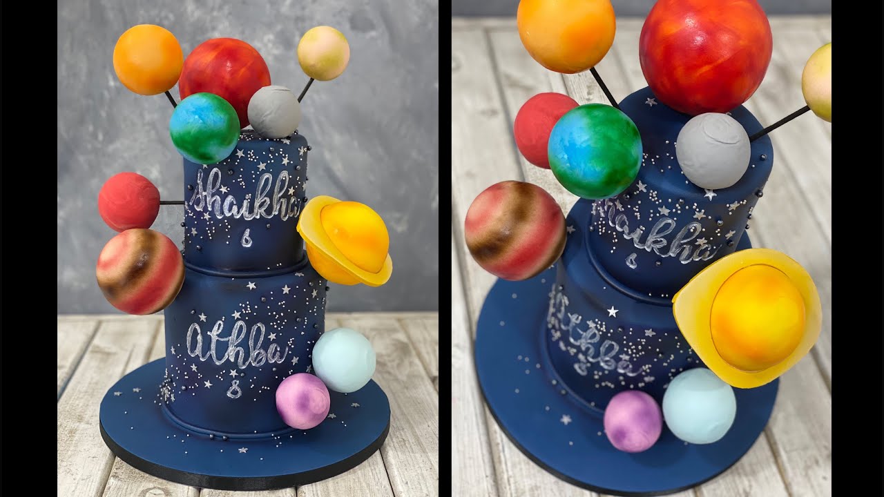 Planets Cake