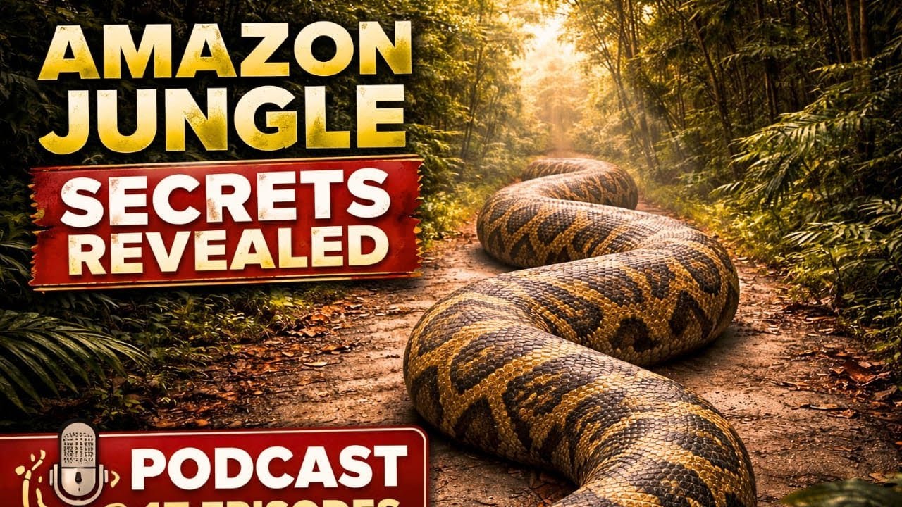 Amazon Jungle Secrets Revealed Podcast | 17 Episodes of Wildlife, Danger & Hidden Nature 🌿🐍