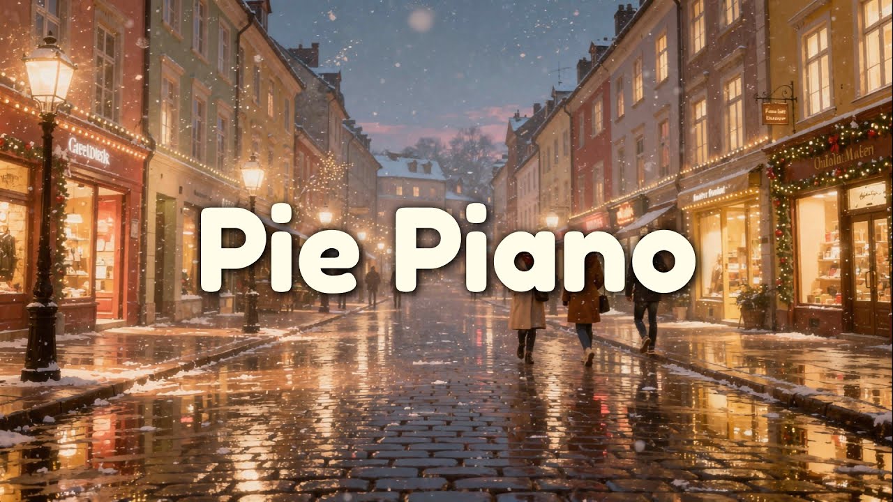 │作業用BGM│🎄 1 Hour Christmas Jazz Piano Playlist vol.39 │Holiday Street 孤獨不代表難過( ´͈ ᵕ `͈ )◞♡