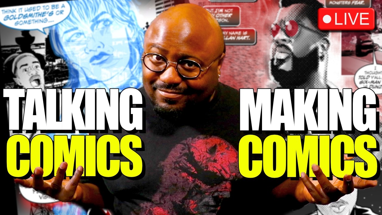 Let's TALK COMICS While MAKING COMICS | The Solo Run