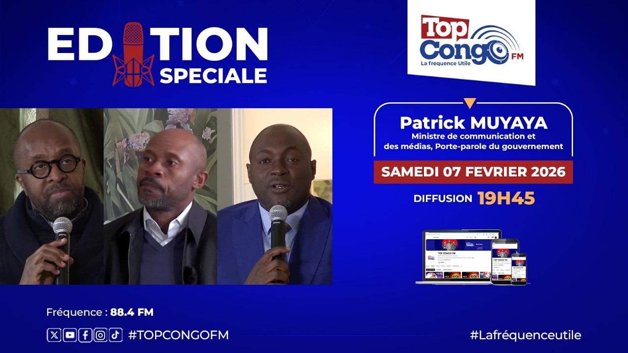 EDITION SPECIALE PATRICK MUYAYA