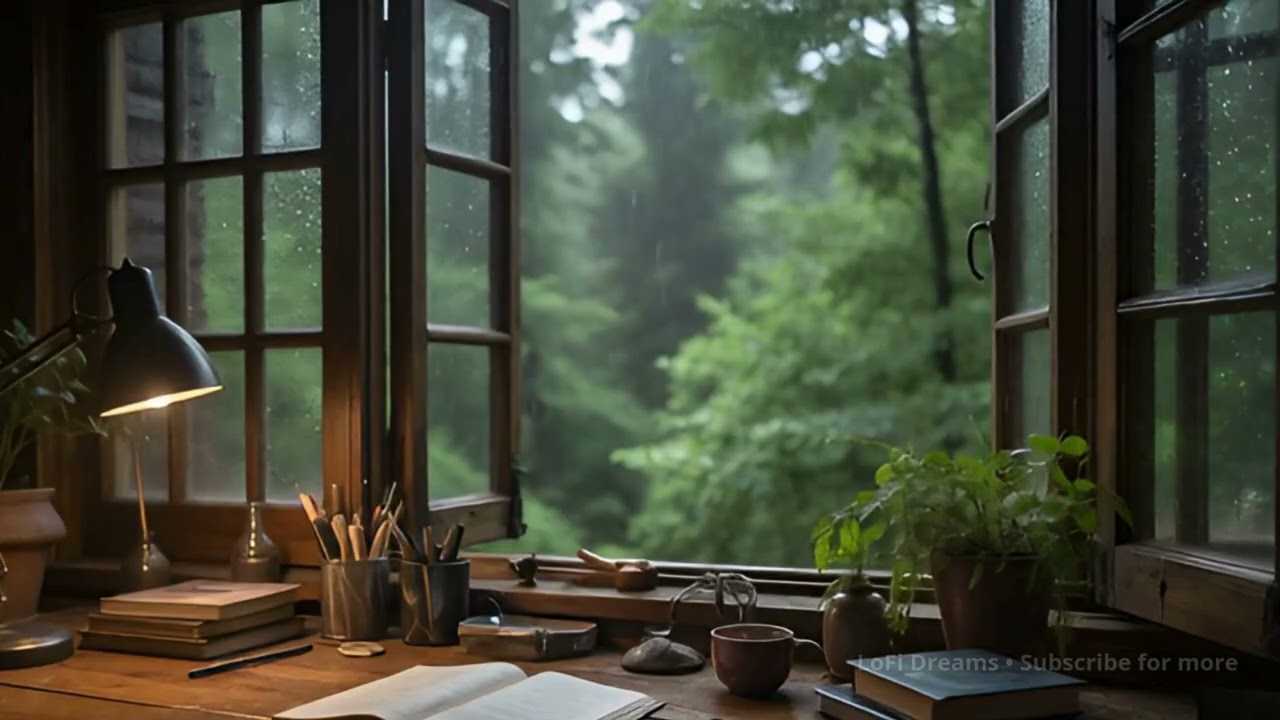Música LoFi para Estudiar con Lluvia y Naturaleza 🌧️ | Deep Focus & Concentración #lofi #lofimusic