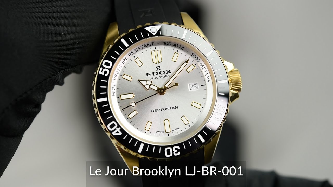 Edox Neptunian Automatic 80120 37JCA AID