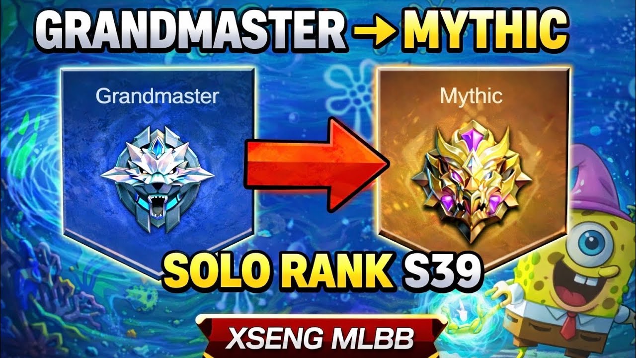Cyclops SOLO Rank Challenge: Grandmaster → Mythic | MLBB S39