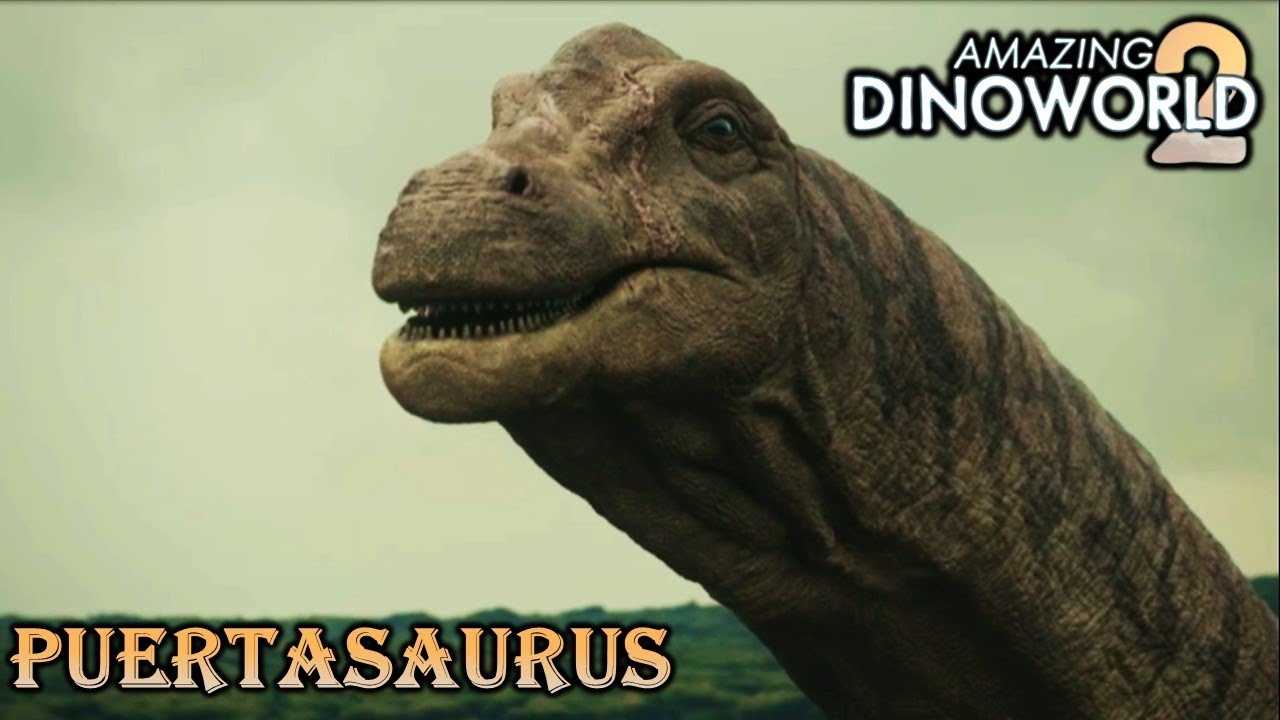 удивительное экранное время пуэртазавров в Dinoworld 2