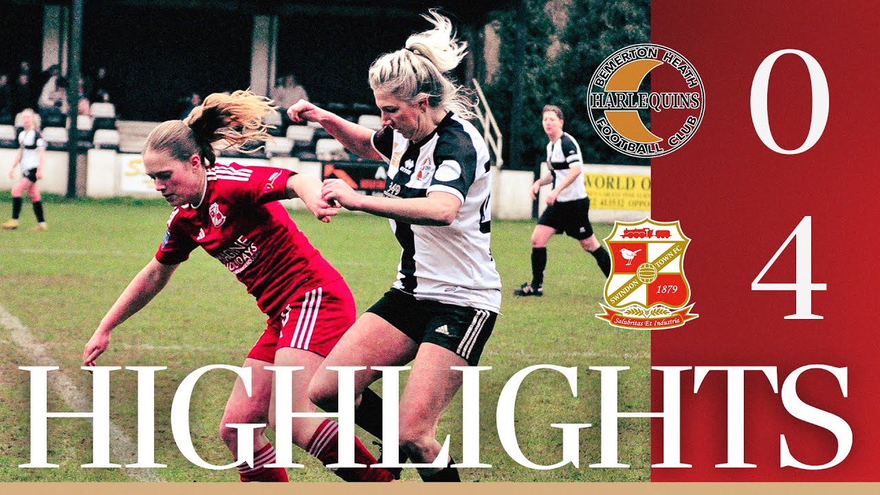 Extended Highlights: Bemerton Heath Harlequins Ladies vs Swindon Town Women