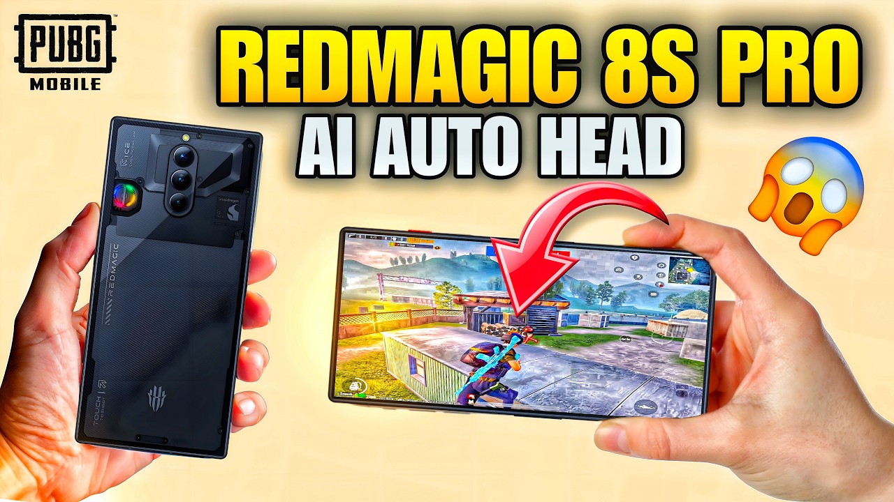redmagic 8 pro pubg test 2026 | redmagic 8s pro pubg/bgmi test | 120fps test | ai trigger | price.