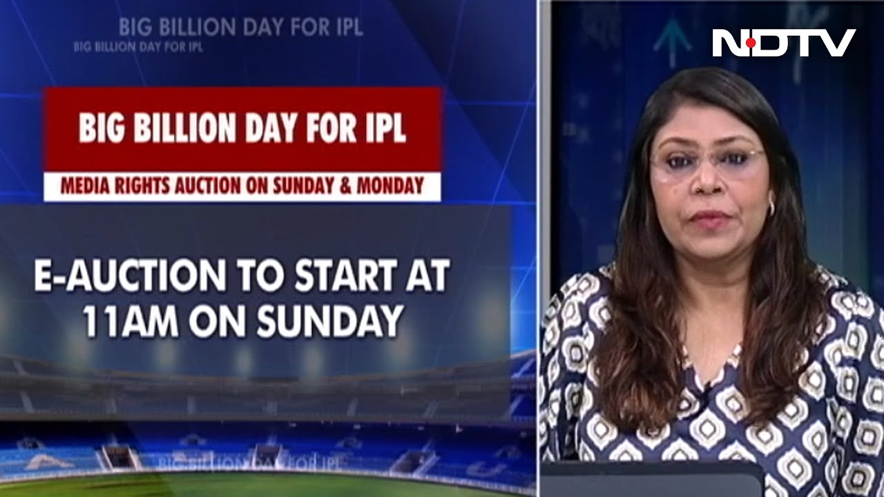 IPL Media Rights Auction To Be Held Over Next 2 Days