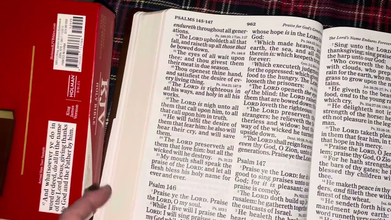 Holman Super Giant Print Reference KJV.