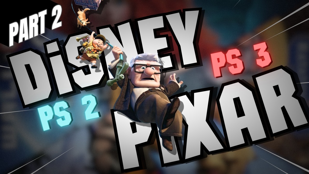 Aku Coba Main Game DISNEY PIXAR Dari Era PS 2 Sampe PS 3!!!