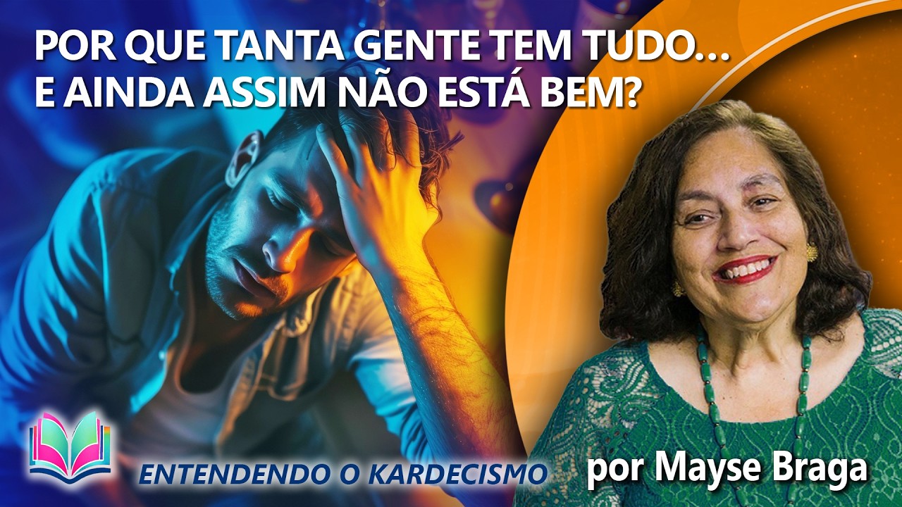 ❤️‍🩹O Que Realmente Sustenta a Alma Quando Tudo Começa a Desmoronar - MAYSE BRAGA PALESTRA ESPÍRITA