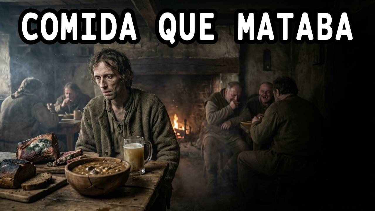 Por Qué No Sobrevivirías a la Comida de una Taberna Inglesa del Año 1100 (Reconstrucción con IA)