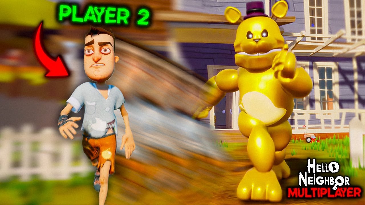FAST Fredbear + Multiplayer = Absolute Chaos 😭