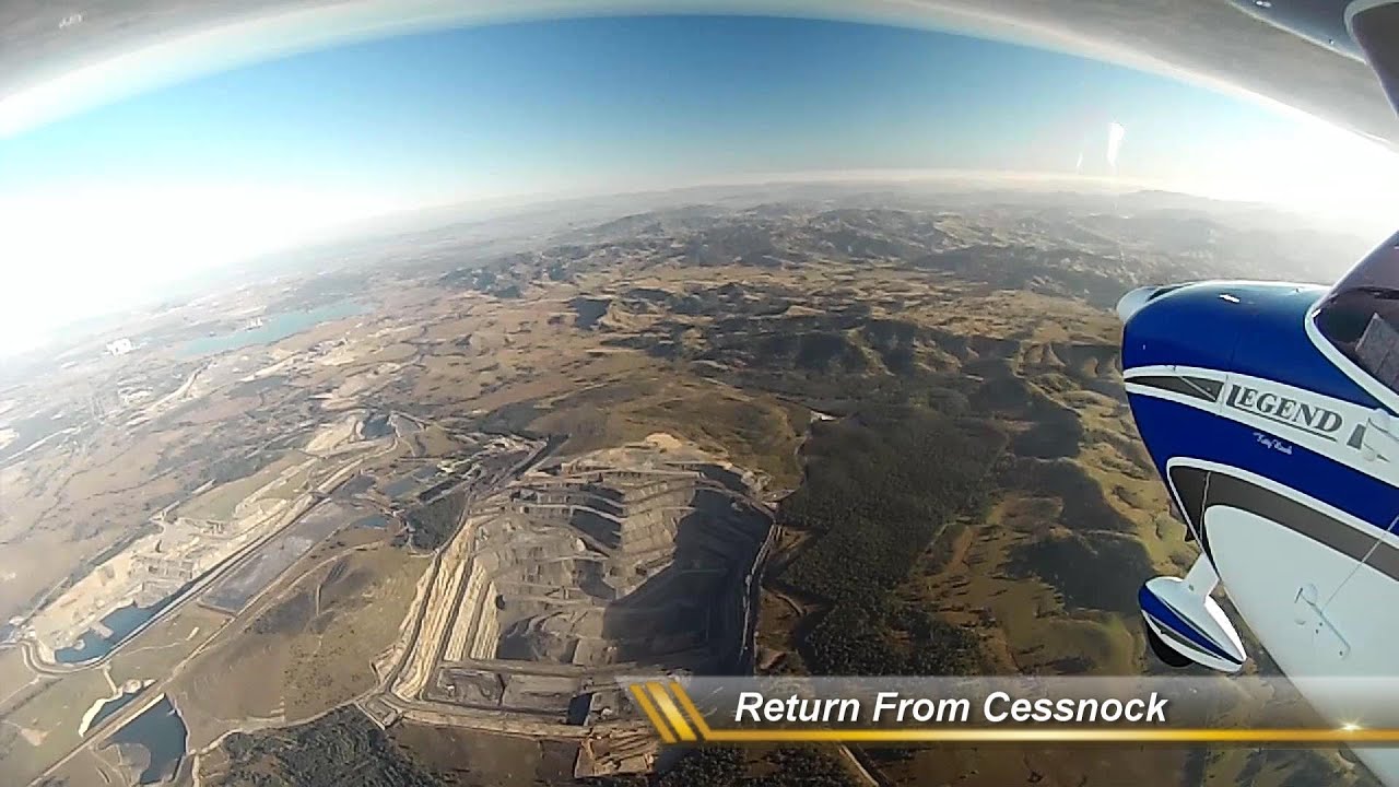 Flying Around - Return from Cessnock, Aeropilot Legend