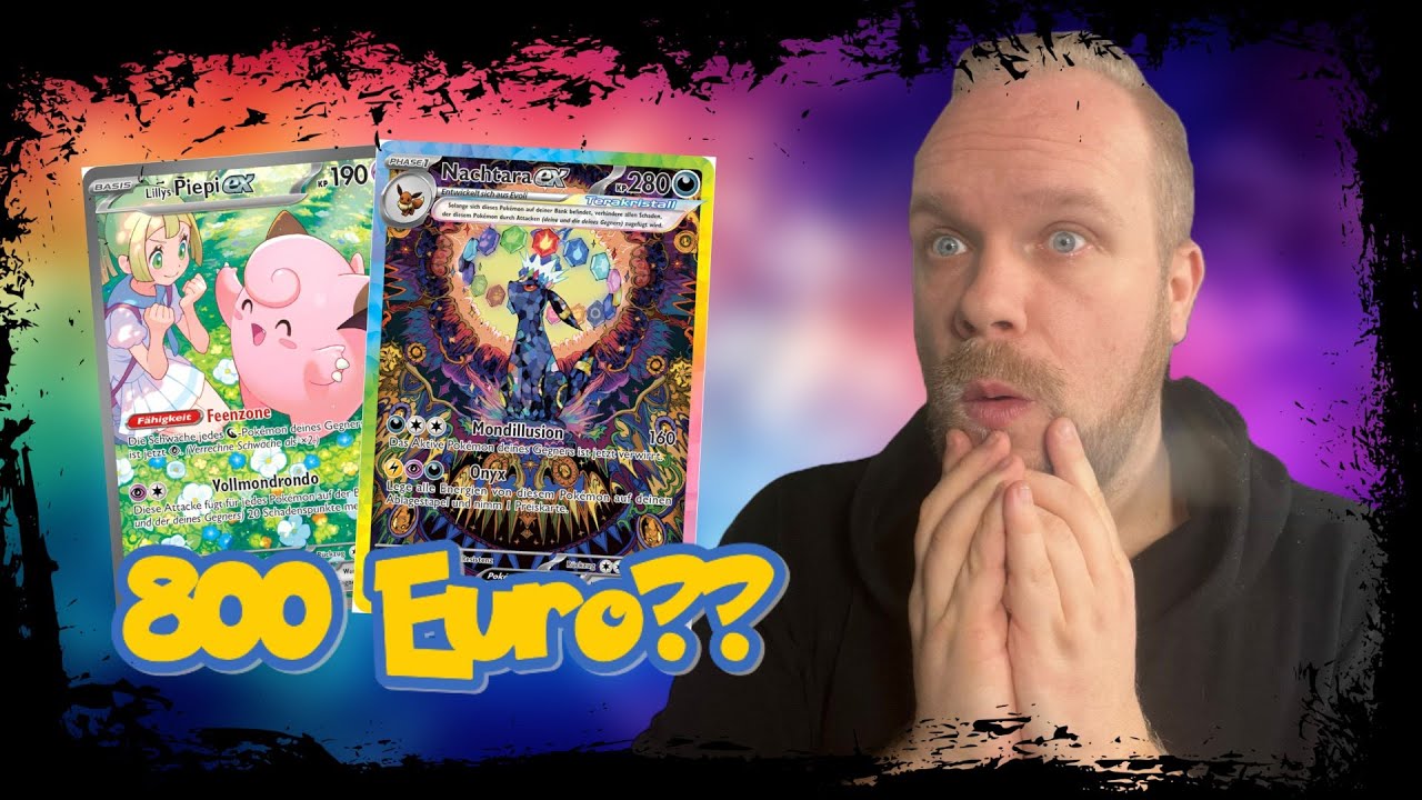 800 EURO für diese POKEMON KARTEN??